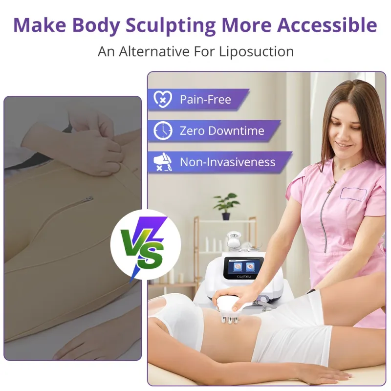 Ultrasonic Cavitation 3 in 1 Slimming & Beautifying Machine
